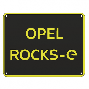 Targa Anteriore Opel Rocks-e